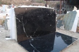 marine black marble